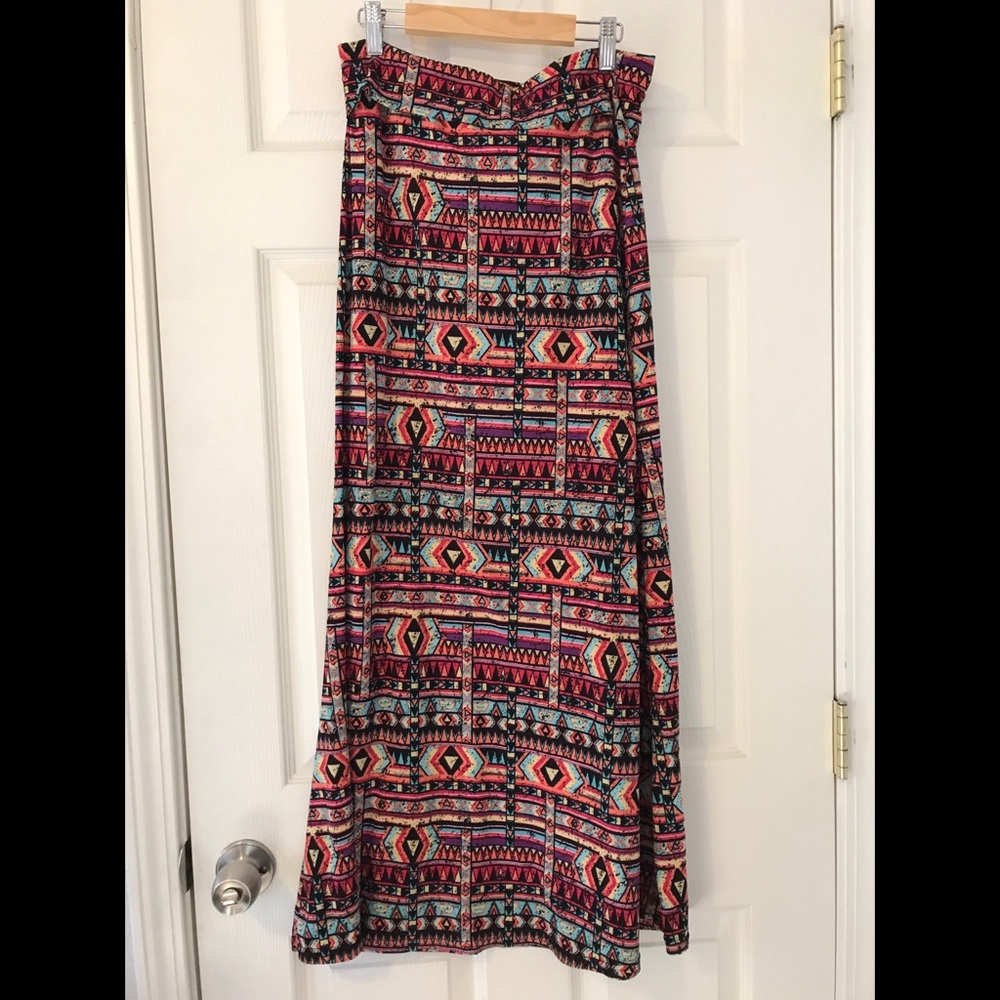 Tribal Maxi Skirt